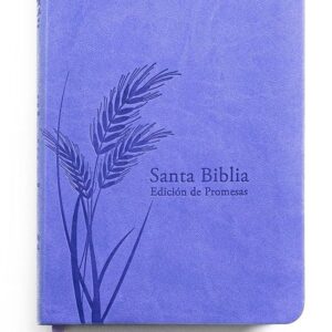 Biblia de Promesas Reina Valera 1960 Letra grande 12 puntos Lavanda claro