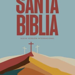 Biblia NVI 2022 tapa mediano rústica cruz