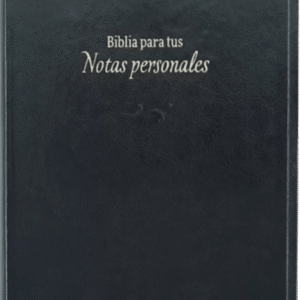 Biblia NVI Para Notas Personales - simil piel negro