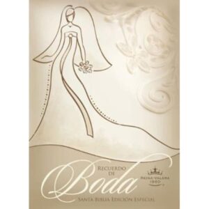Biblia RVR1960 recuerdo de boda para novias