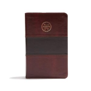 Biblia Peshitta imit. piel caoba duotono
