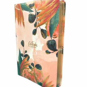 Biblia 60 devocional Centrada en Cristo floral mujer