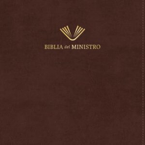 Biblia del ministro simil piel caoba/café RVR 1960