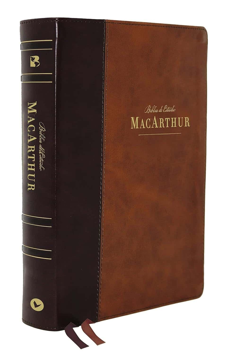NBLA Biblia de Estudio MacArthur café - Imagen 6