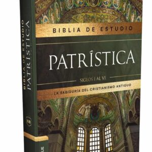 Biblia de Estudio Patrística, RVR 1977 Interior a dos colores tapa dura