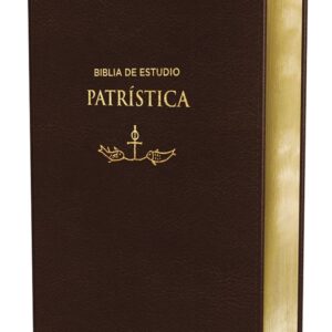 Biblia de Estudio Patrística, RVR 1977 Interior a dos colores imitación piel