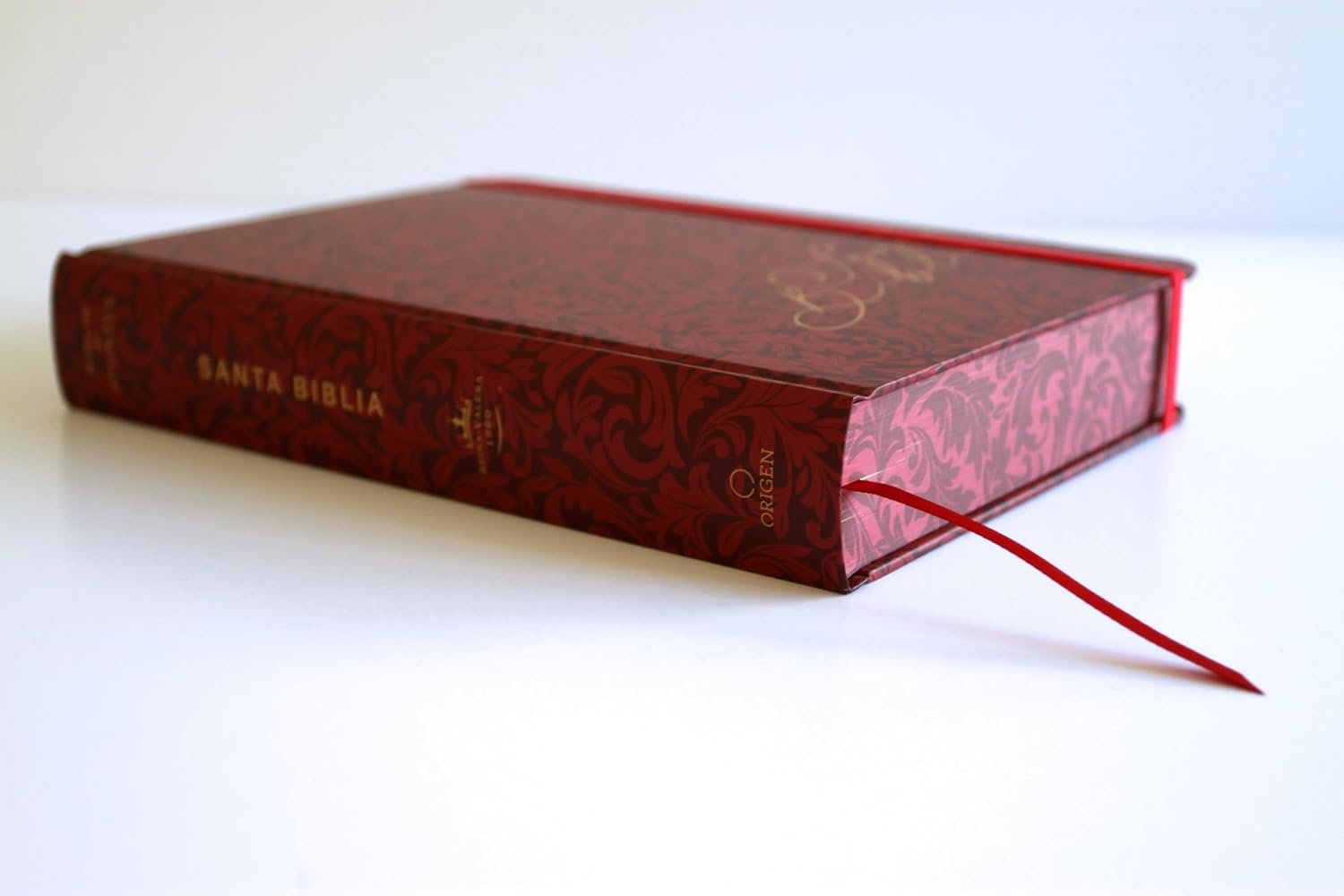 Biblia de Apuntes RVR 1960 Tapa dura, Vino tinto, cantos pintados - Imagen 7