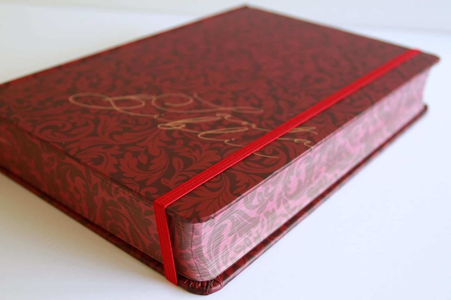 Biblia de Apuntes RVR 1960 Tapa dura, Vino tinto, cantos pintados - Imagen 4