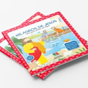 Los milagros de Jesús - Libro para pintar con agua