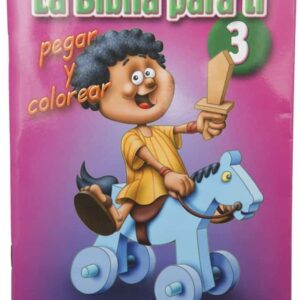 Revista para pegar y colorear La Biblia para Ti N°3 para niños