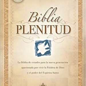 BIBLIA DE ESTUDIO PLENITUD REINA VALERA 1960 TAPA DURA