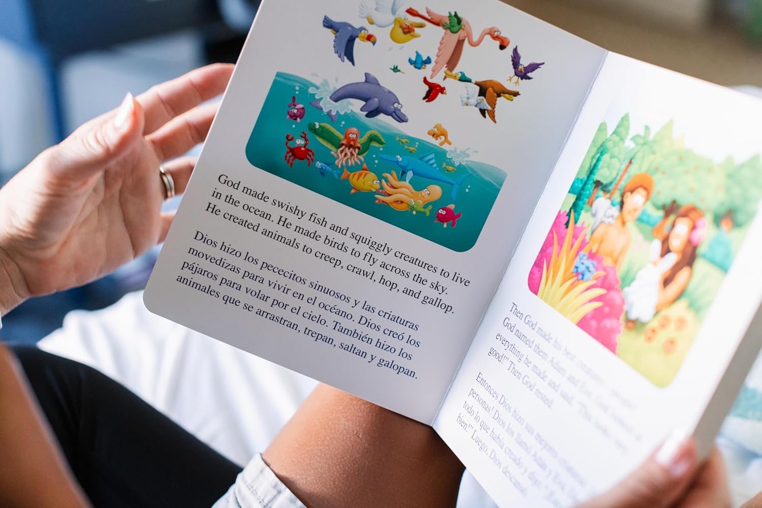 The Beginner’s Bible for Little Ones (Bilingual) / La Biblia para principiantes para pequeñitos - Imagen 4