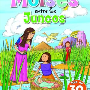 Moisés entre los Juncos - Libro de Pegatinas