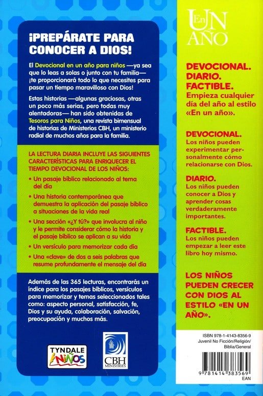DEVOCIONAL EN UN AÑO PARA NIÑOS - Imagen 3