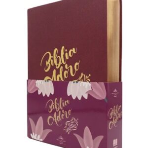 Biblia Adoro RVR 1960  12 puntos, 52 reflexiones, simil piel