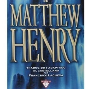 COMENTARIO BÍBLICO MATTHEW HENRY